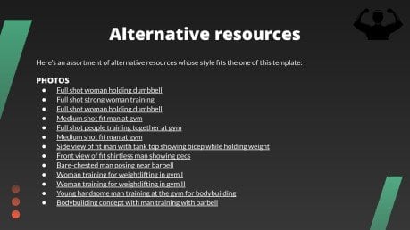 Modelo de apresentação Oficina de musculação para iniciantes