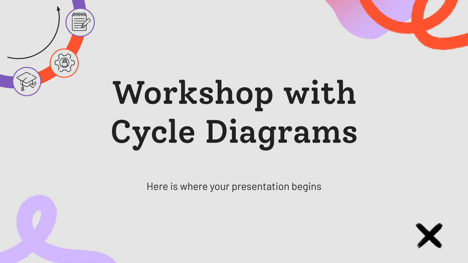 Plantilla de presentación Taller con Diagramas de Ciclos