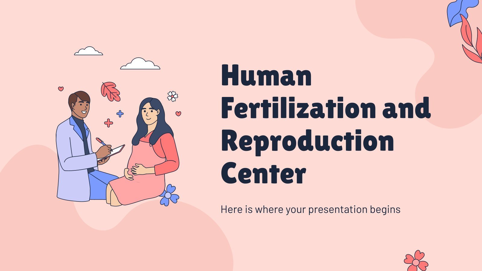 Human Fertilization and Reproduction Center presentation template 