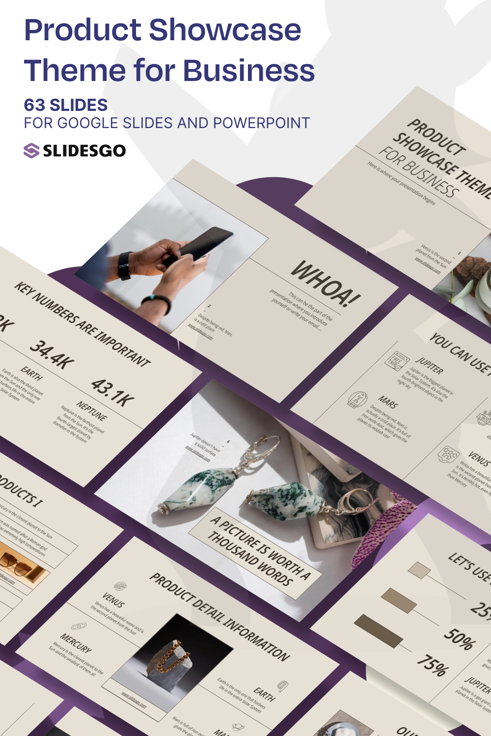 Product Showcase Theme for Business Presentation
