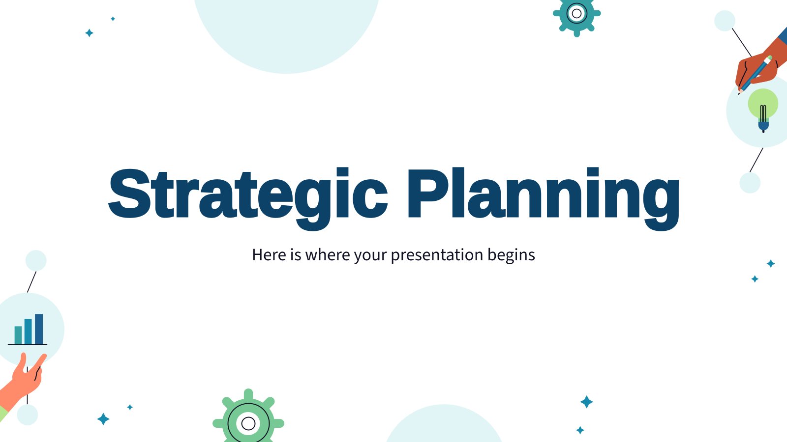 Strategische Planung Präsentationsvorlage