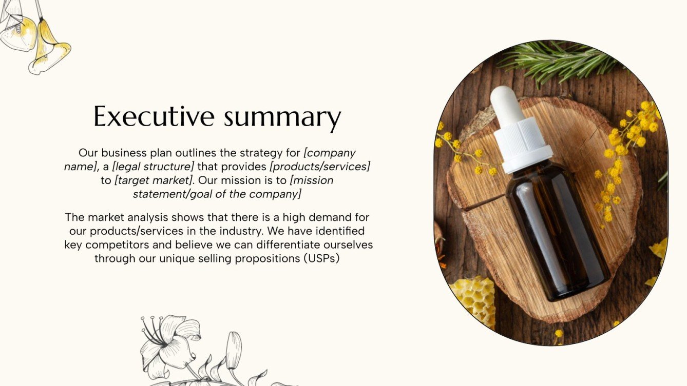 Essential Oil Business Plan Presentation