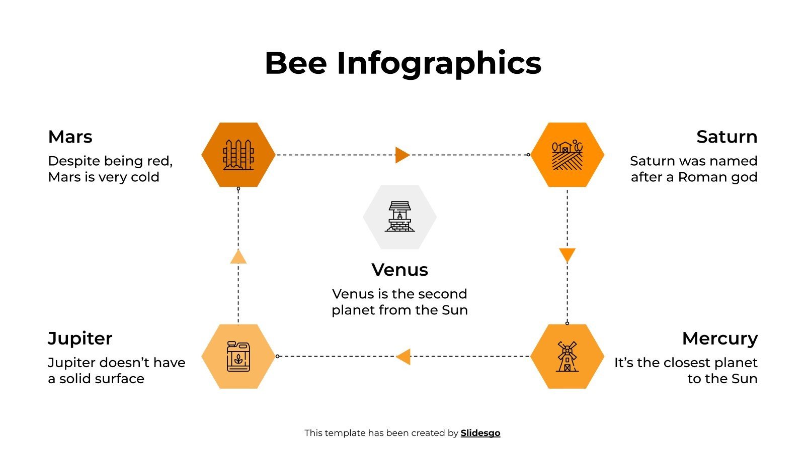Bee Infographics Template