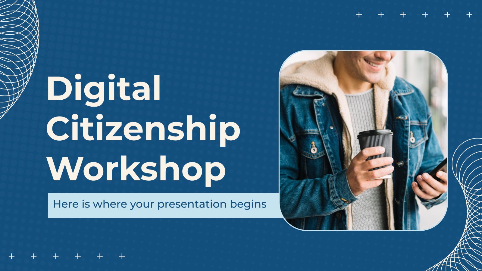 Digital Citizenship Workshop presentation template 