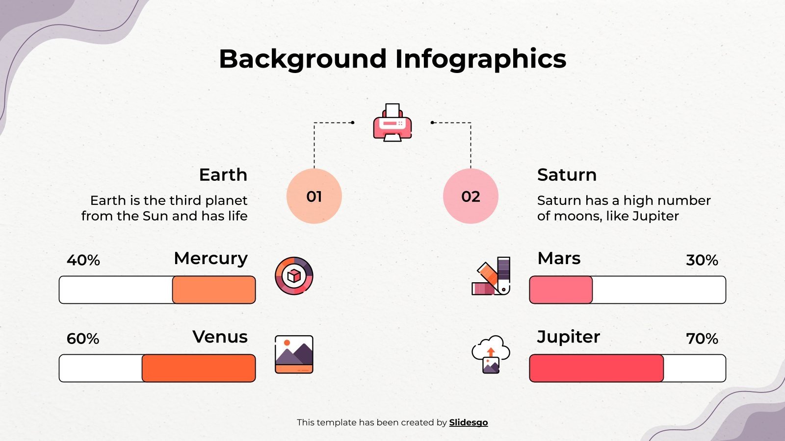 Background Infographics Presentation