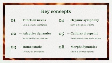 Atelier de Morphophysiologie Modèles de présentation