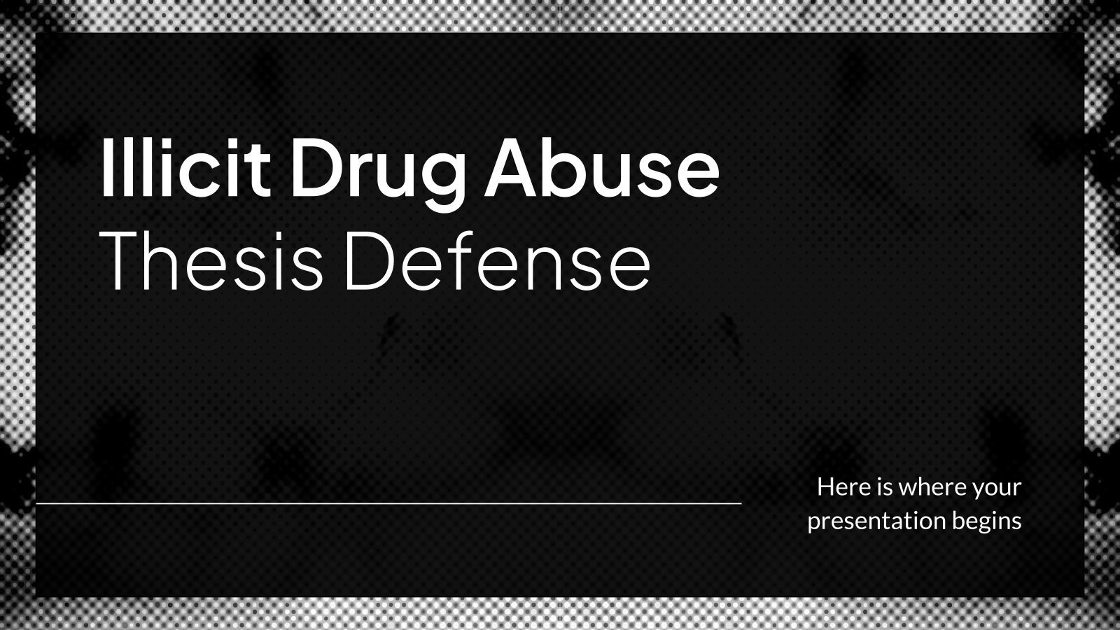 Free Thesis Defense Google Slides and PowerPoint Templates