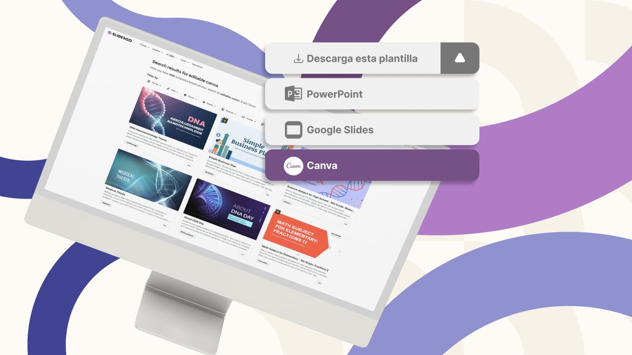 Nueva funcionalidad disponible: edita nuestras plantillas con Canva | Tutoriales y Tips para tus presentaciones