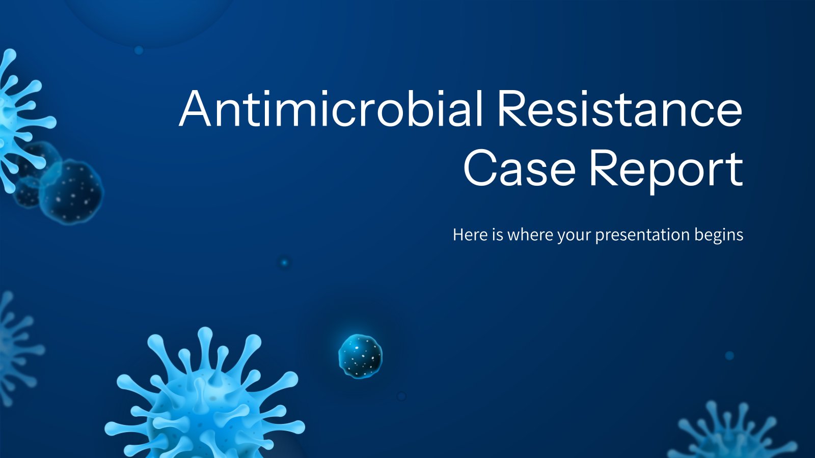 Fallbericht zur Antibiotikaresistenz Präsentationsvorlage