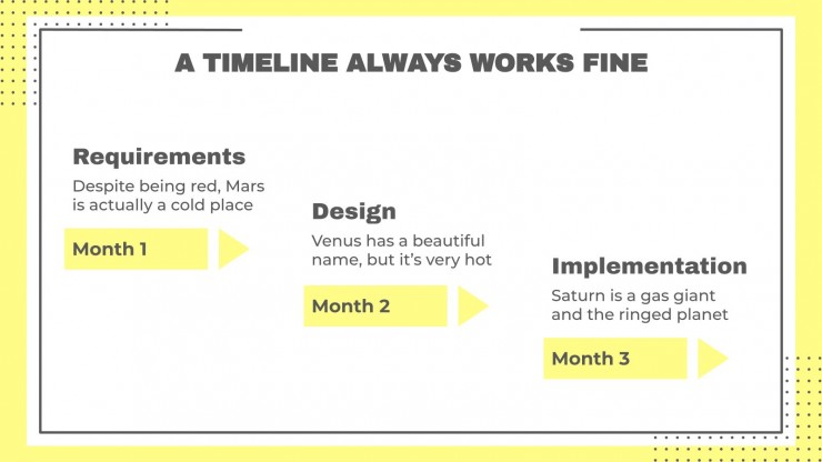 Project Status Report presentation template 