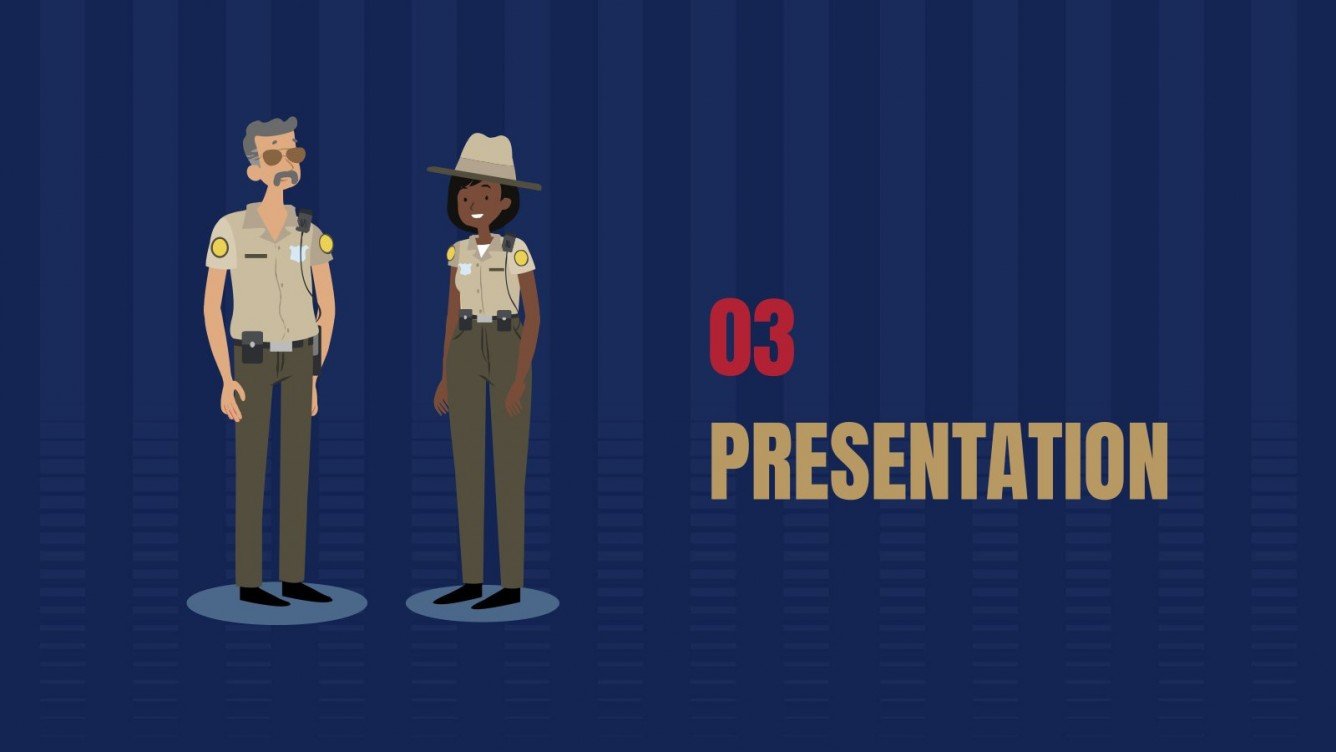 US National Police Week | Google Slides & PPT template