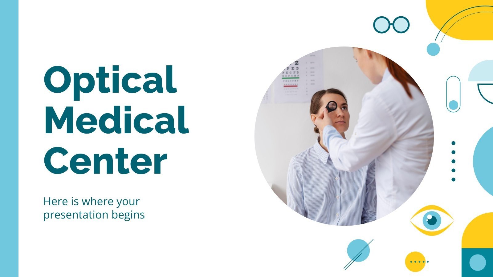 Modelo de apresentação Centro Médico Óptico