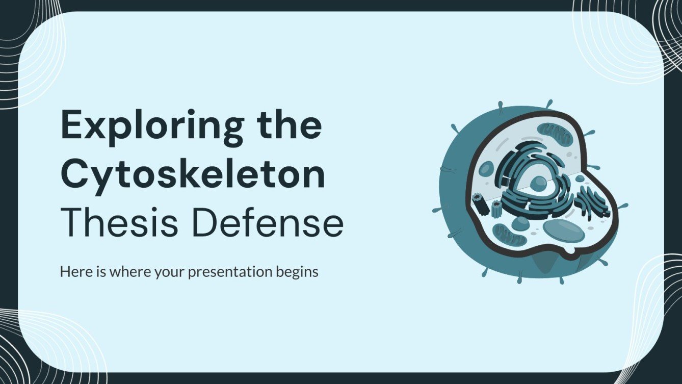 Free Thesis Defense Google Slides and PowerPoint Templates