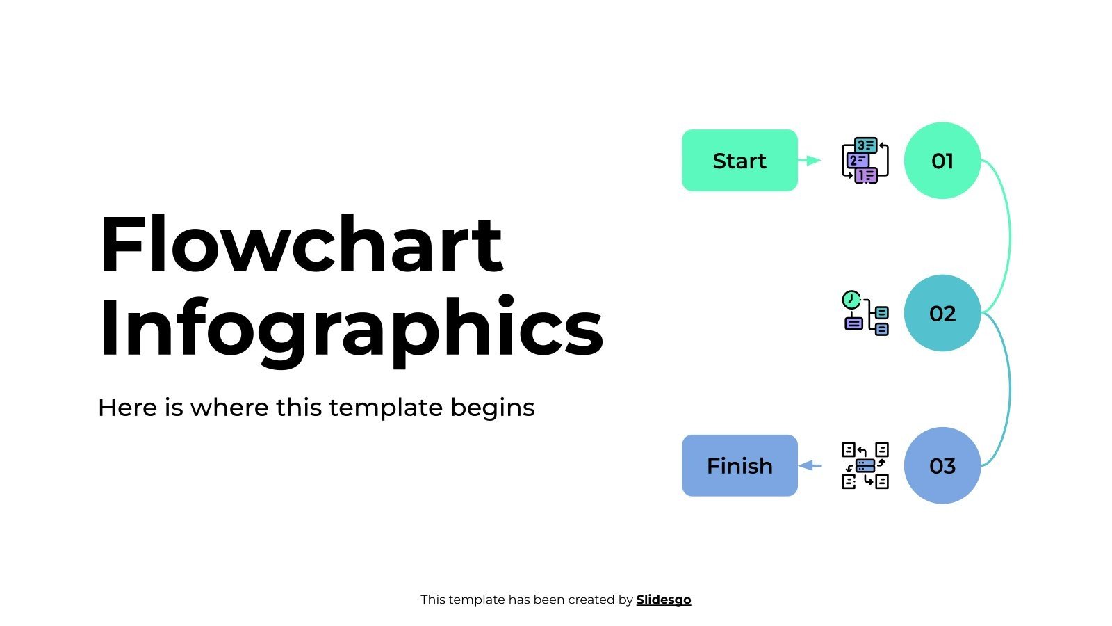 Flowchart Infographics Template