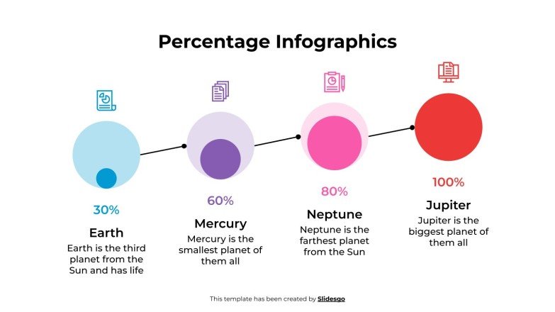 Percentage Infographics Presentation