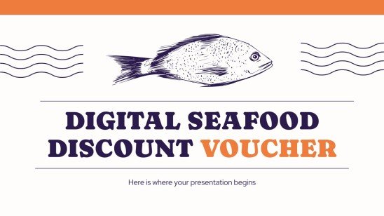 Digital Seafood Discount Voucher Presentation