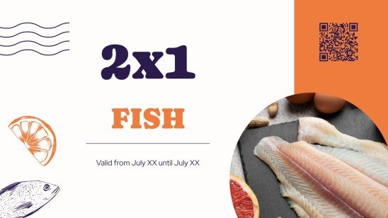 Digital Seafood Discount Voucher Presentation