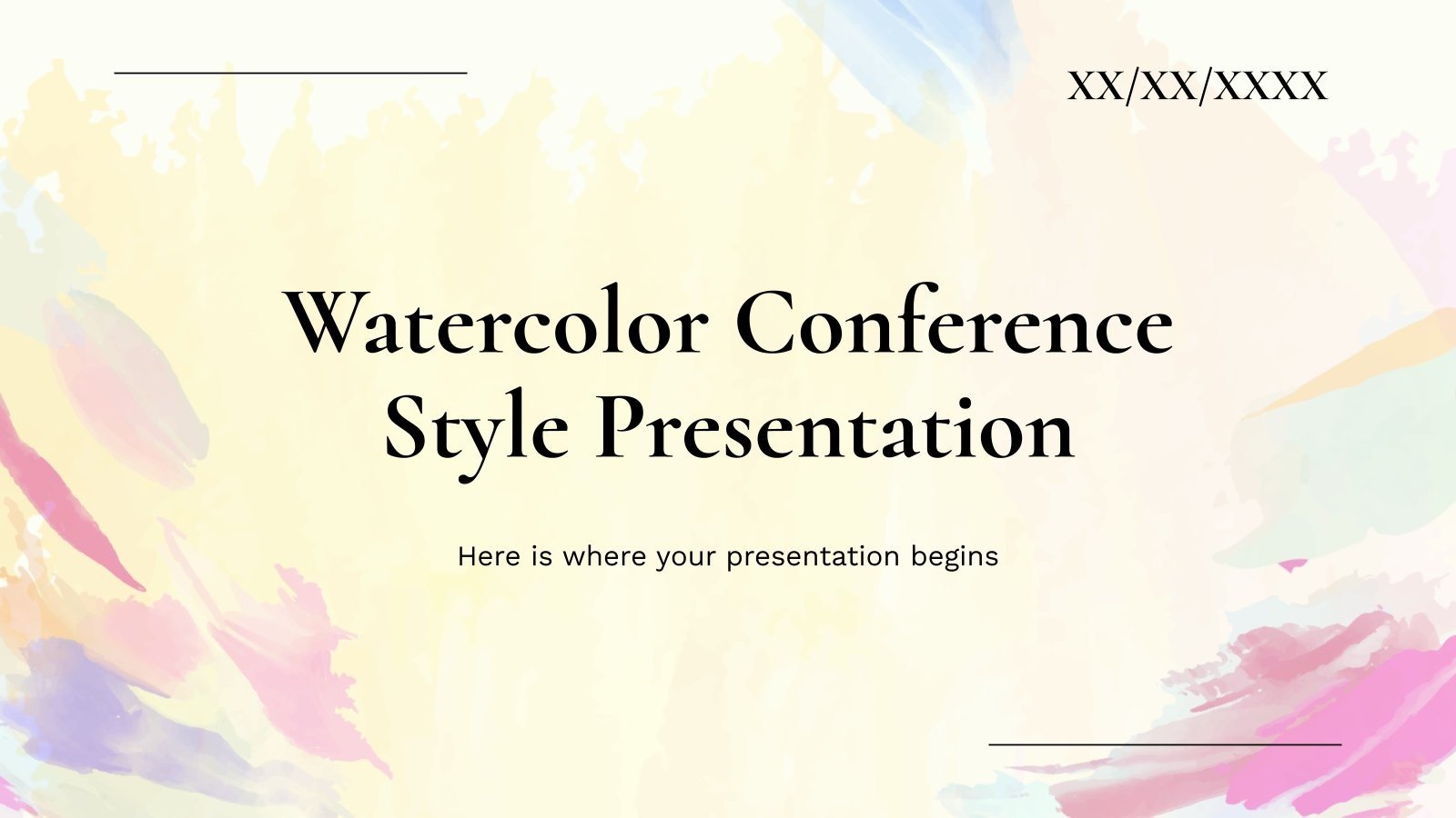 Plantillas gratis color Amarillo para Google Slides y PowerPoint