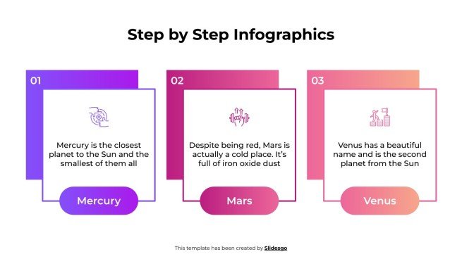 Step By Step Infographics Template Step By Step Infographics Template