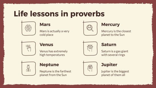 Wise Proverbs Presentation