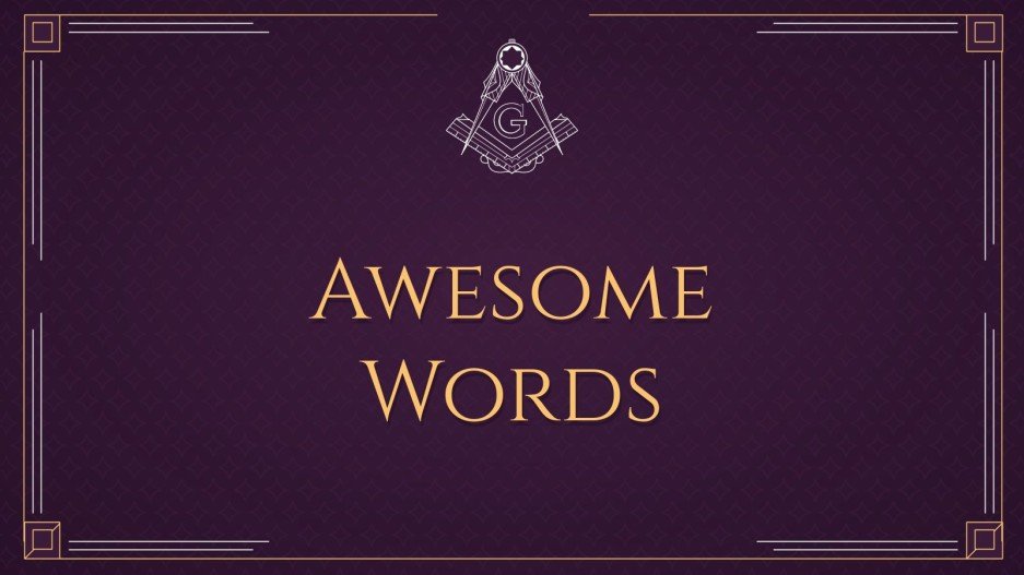Freemasonry Presentation