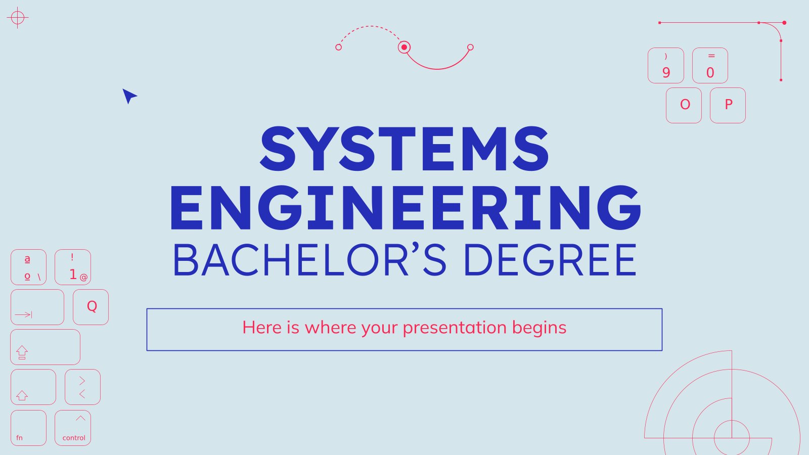 Systems Engineering Bachelor's Degree presentation template 