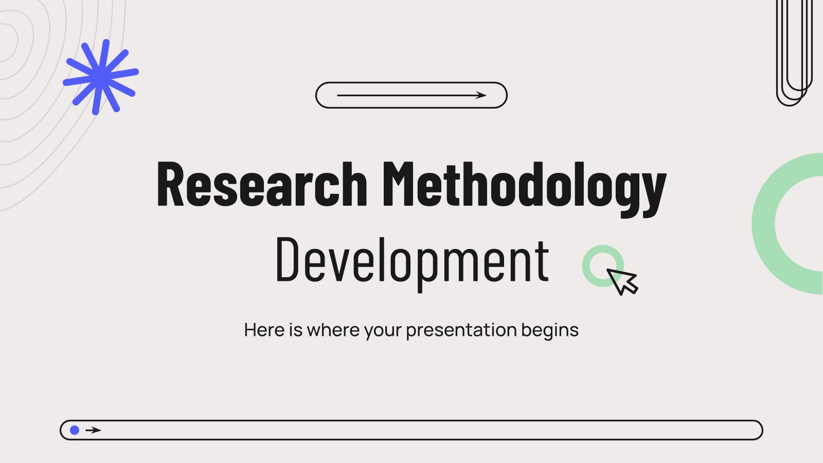 Research Methodology Development presentation template 