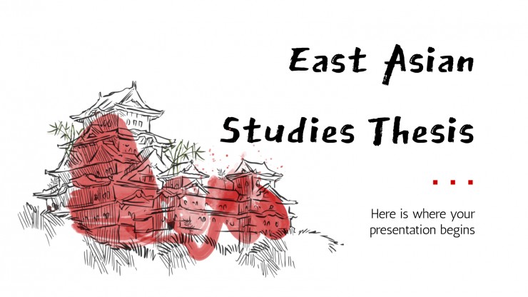 Plantilla de presentación Tesis sobre Asia Oriental