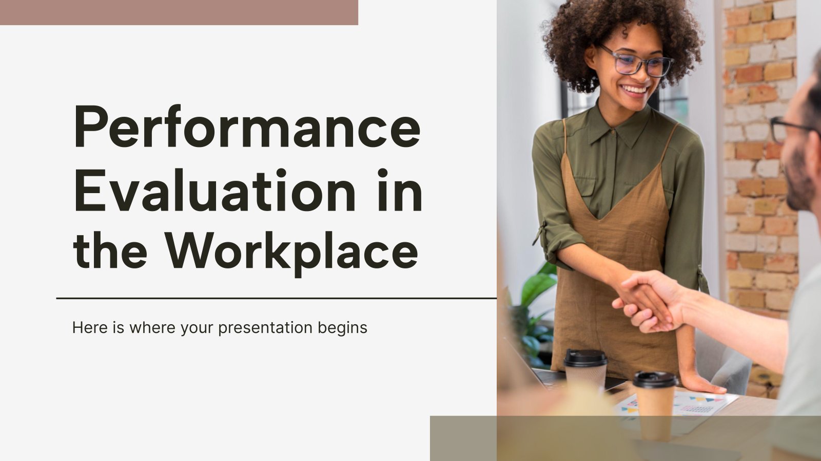 Performance Evaluation in the Workplace presentation template 