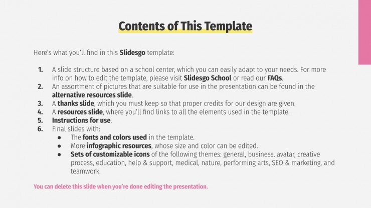 Adult Learning Center Google Slides Theme And Ppt Template