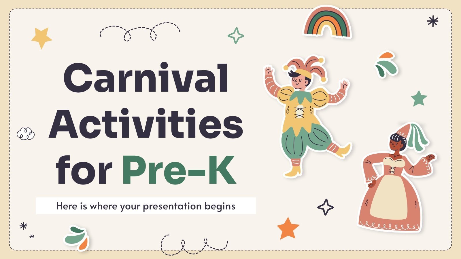 Modelos grátis do Carnaval para Google Slides e PowerPoint