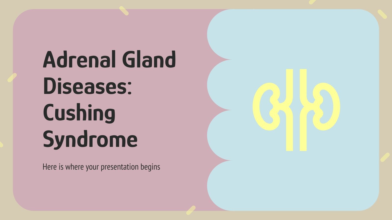 Adrenal Gland Diseases Cushing Syndrome Presentation
