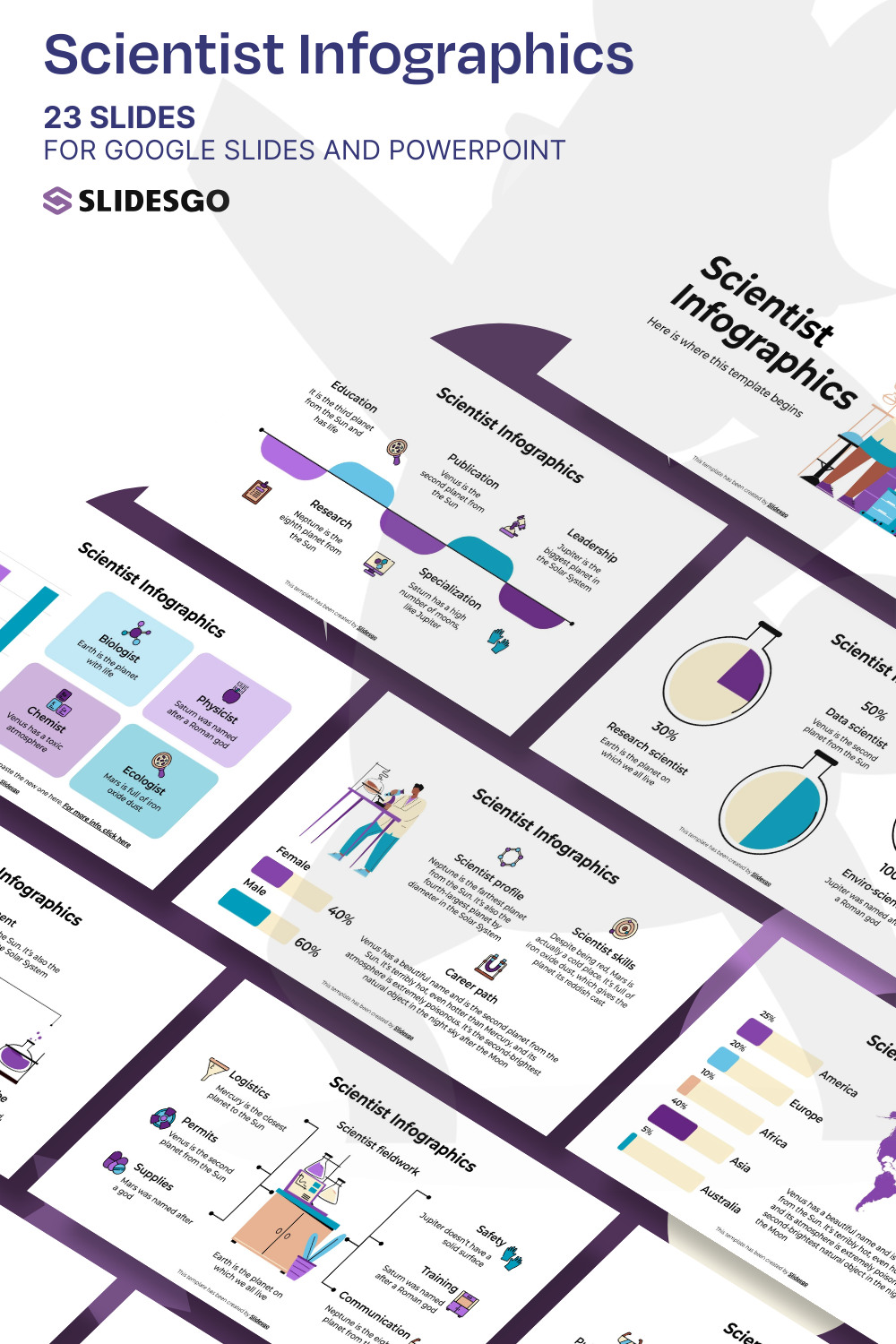 Scientist Infographics Template