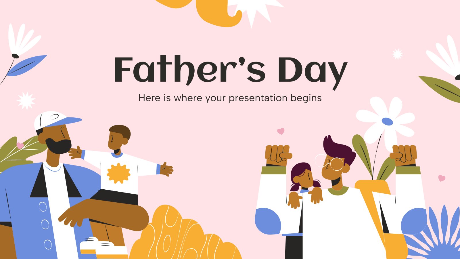 Father's Day presentation template 