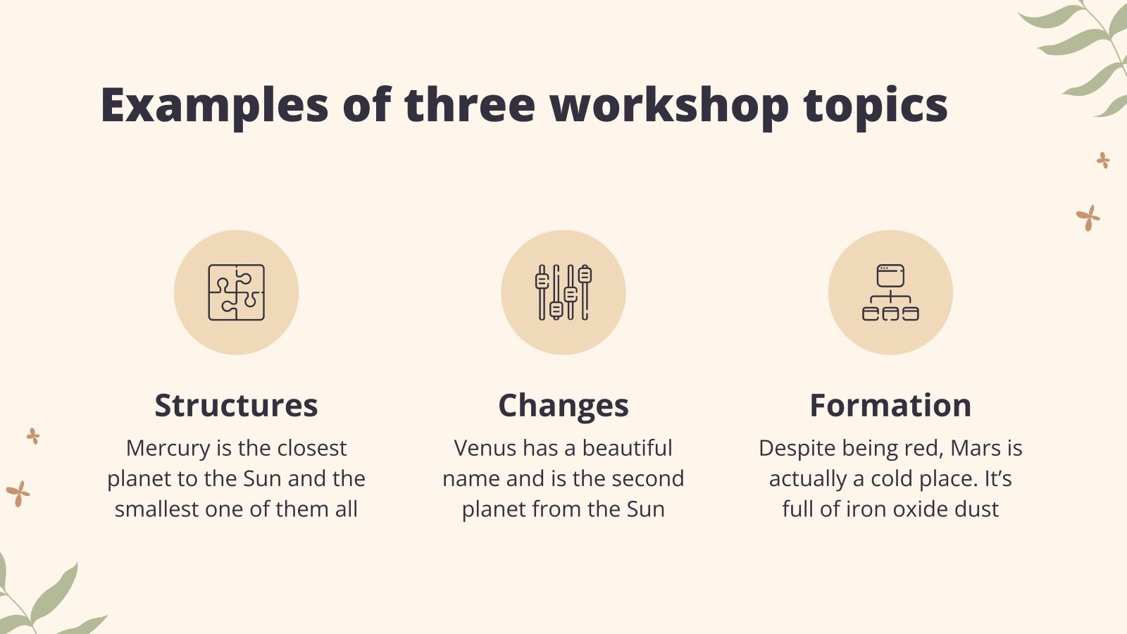 Morphological Analysis Techniques Workshop Presentation