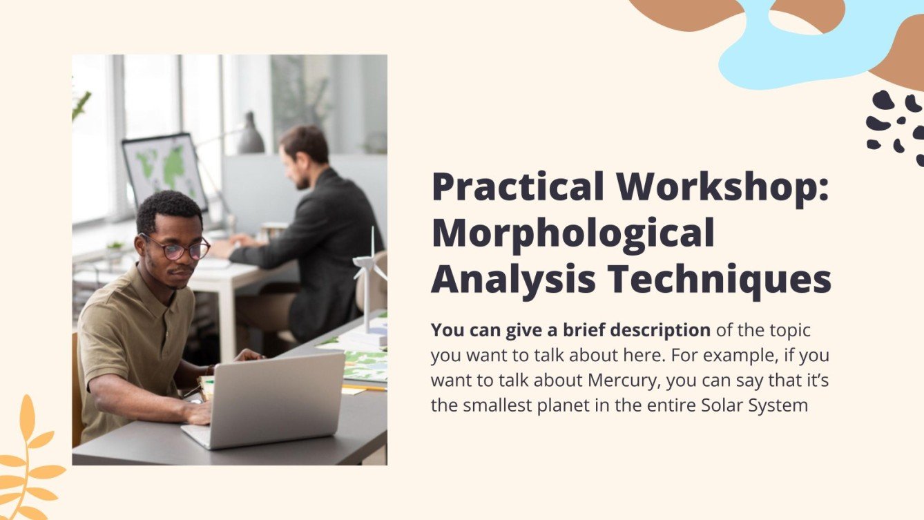 Morphological Analysis Techniques Workshop Presentation