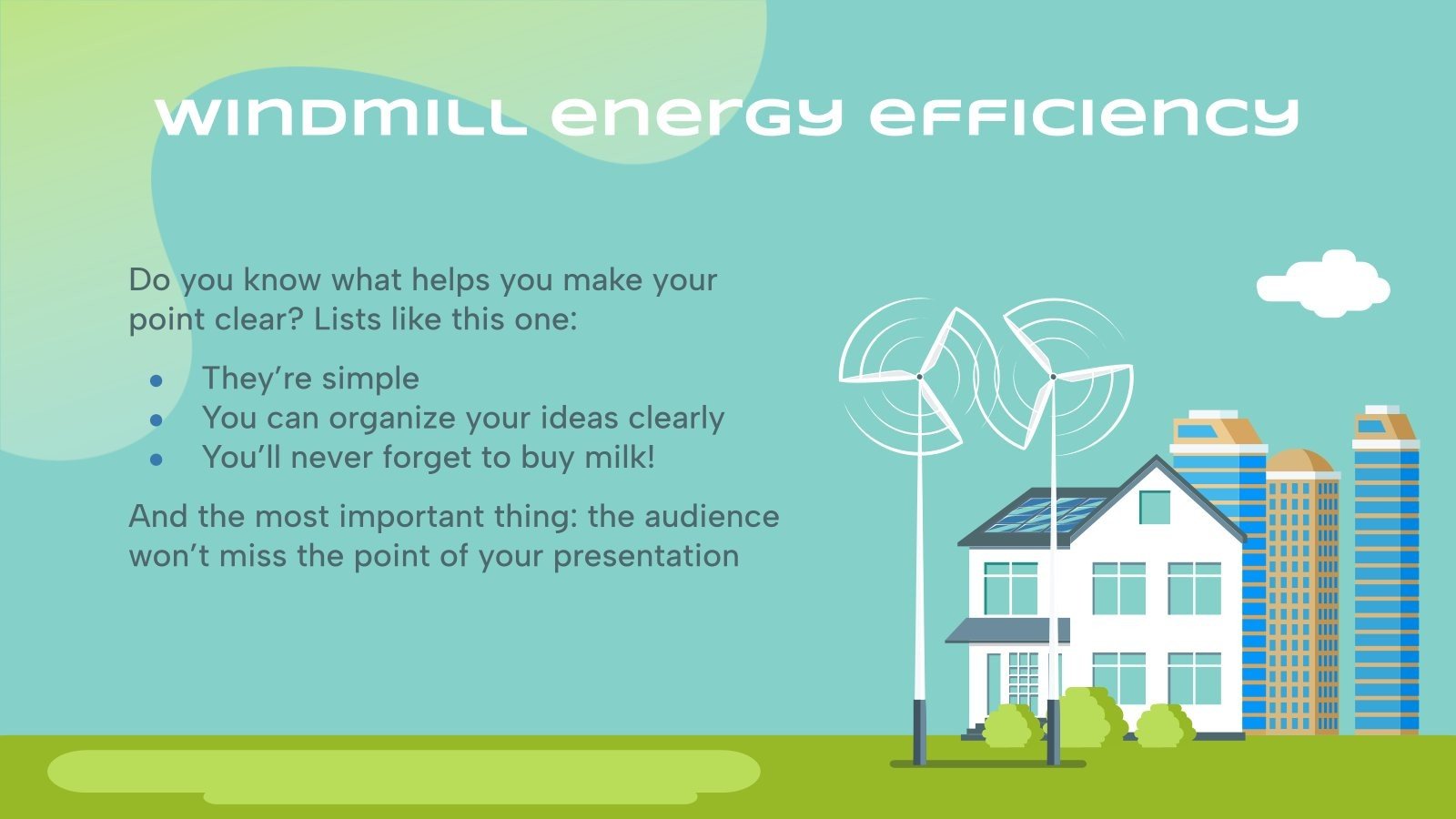Renewable Energy: Windmill Presentation