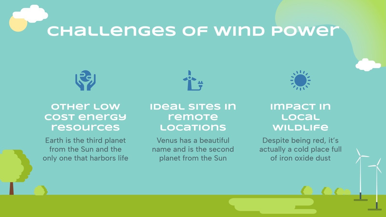 Renewable Energy: Windmill Presentation
