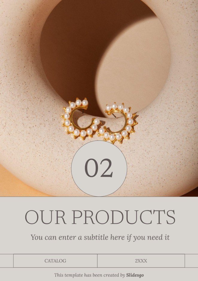 Earrings Catalog Presentation