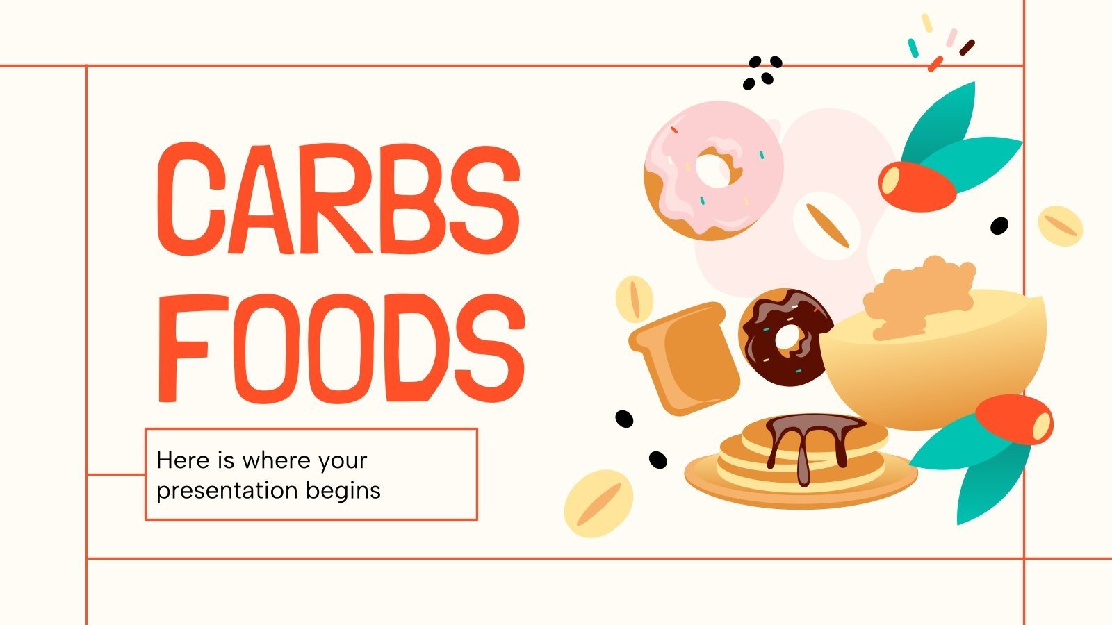 Modelo de apresentação Alimentos com carboidratos