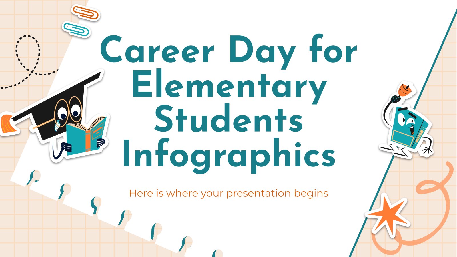 Career Day for Elementary Students Infographics presentation template 