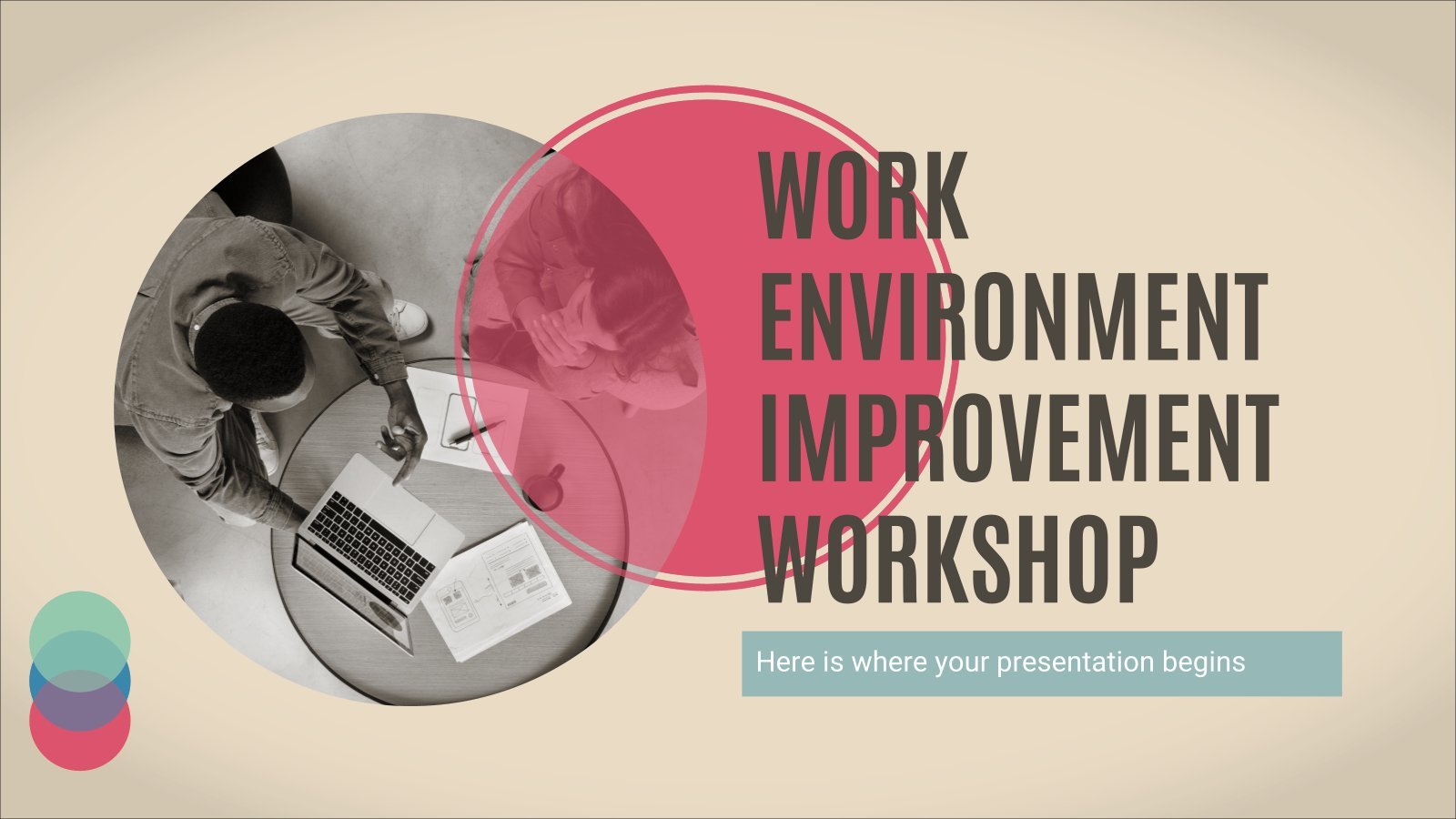 Work Enviroment Improvement Workshop presentation template 