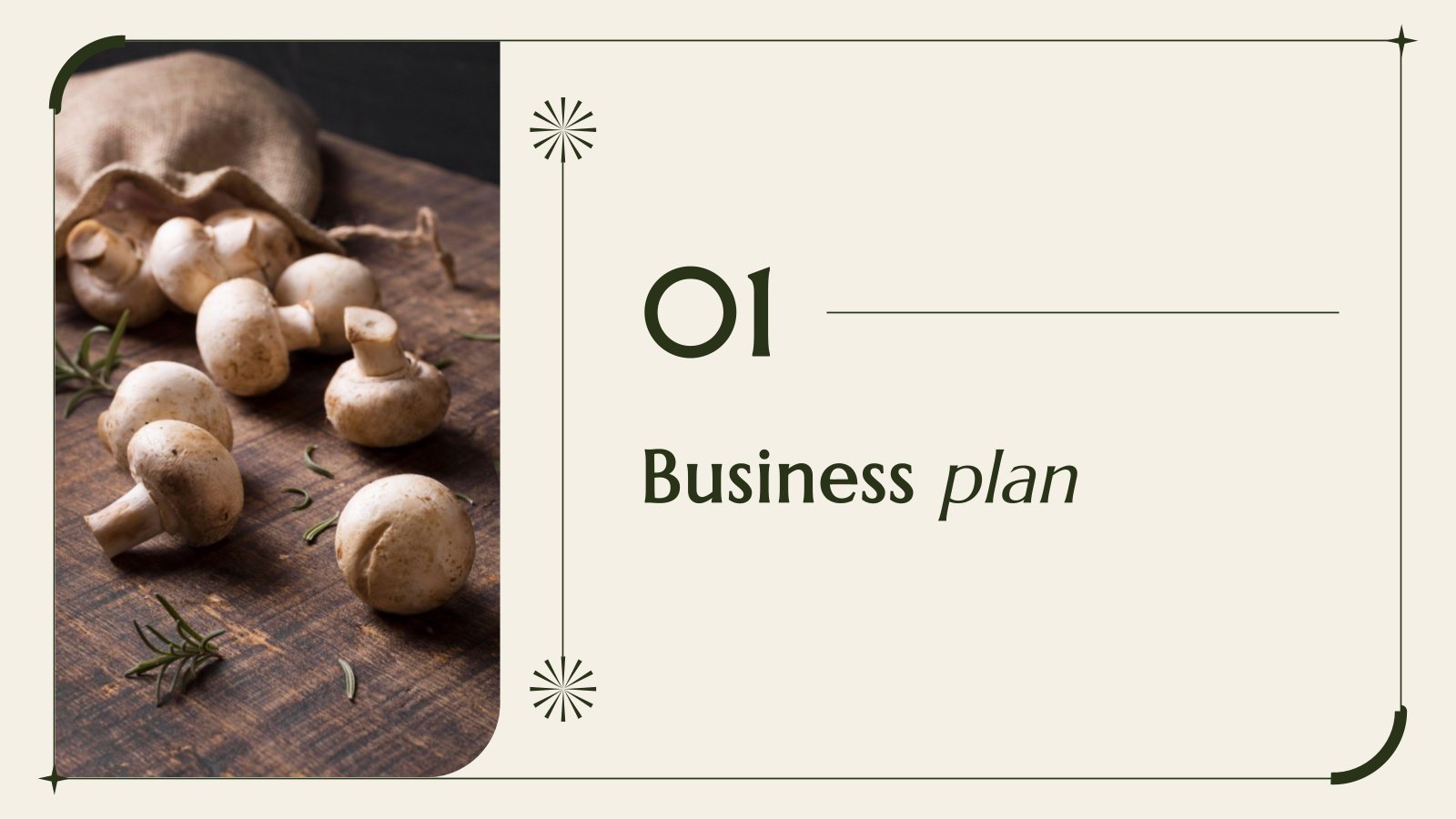 Mushroom Farming Business Plan Presentation