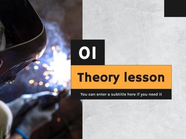 Blacksmith Workshop presentation template 