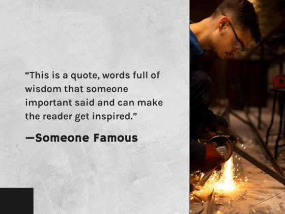 Blacksmith Workshop presentation template 