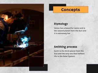 Blacksmith Workshop presentation template 