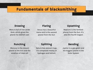 Blacksmith Workshop presentation template 