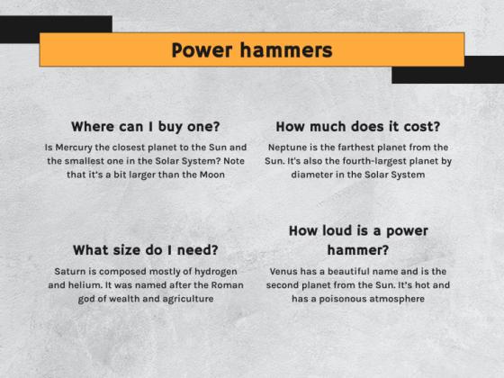 Blacksmith Workshop presentation template 