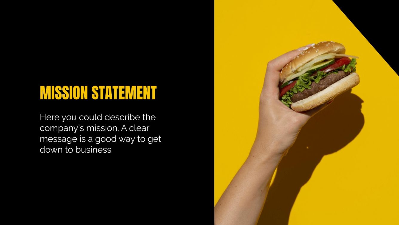 Burger Lovers Business Plan Google Slides and PPT Template