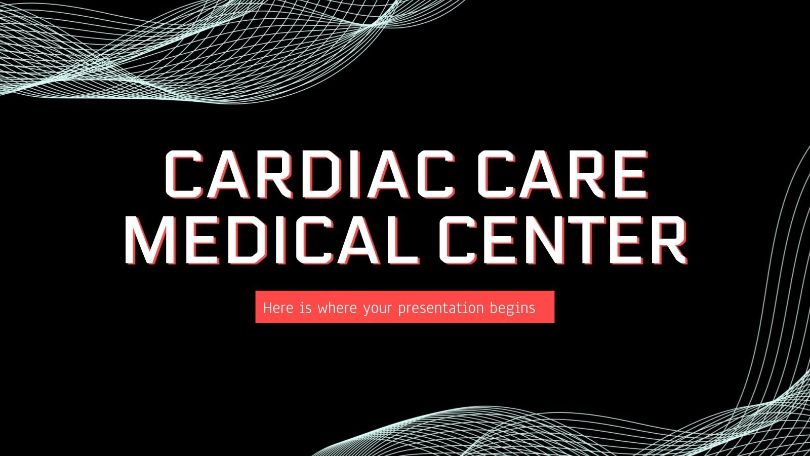 Modelo de apresentação Centro Médico de Cuidados Cardíacos